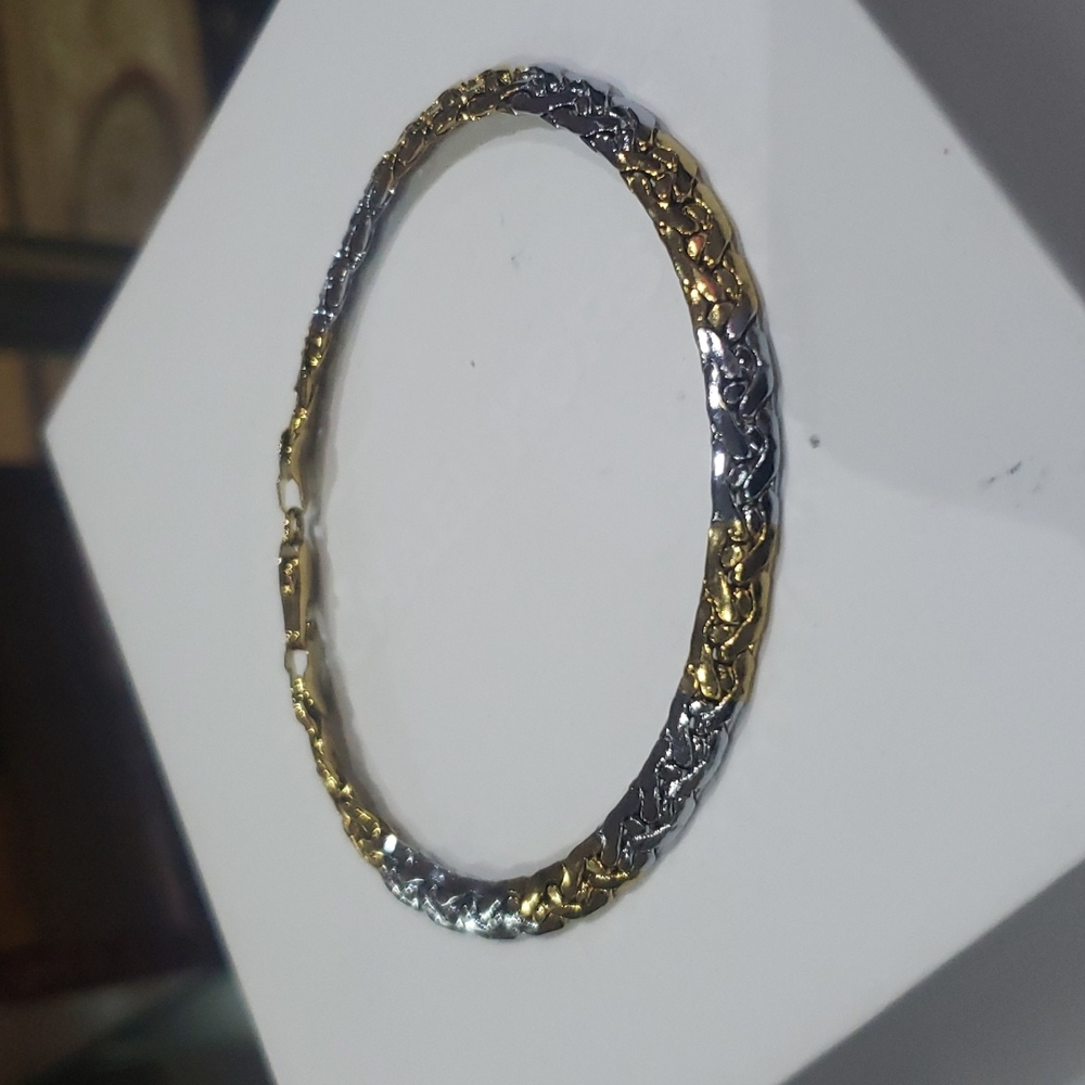 2 Tone Bracelet for men and women